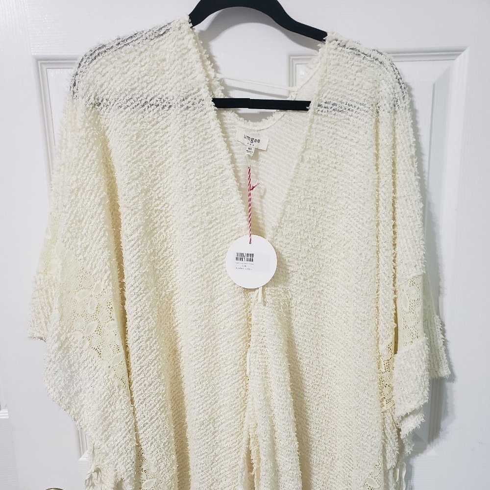 Umgee Fringe Kimono Cardigan